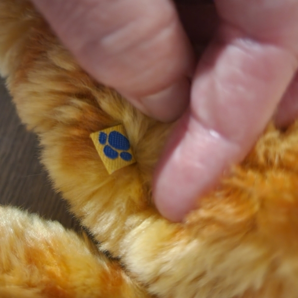 Retired Build A Bear Orange Striped Tabby Cat Kitty 19" Plush Toy Stuffed Animal - Picture 5 of 7